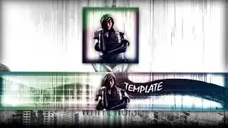 "Dokkaebi" | FREE Rainbow 6: Siege BANNER/LOGO Template - Photoshop