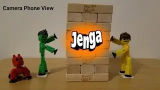 Jenga | Stop Motion | #stikbot