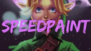 SpeedPaint Link Zelda: Majora´s Mask