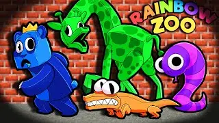 RAINBOW ANIMALS ZOO ESCAPE!