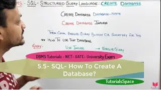 5.5- SQL statement creates a database | sql command to create database | Create A Database in mssql