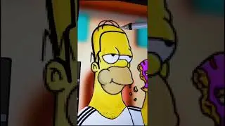 Homer Simpson GLOW UP 🥵 Transformation 