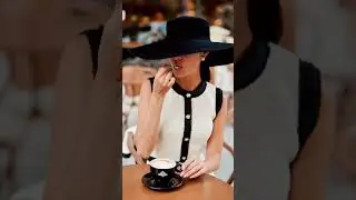 Элегантная и Красивая Леди🖤🤍Elegant & Beautiful Lady☕️