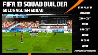 FIFA 13 Squad Builder // Ep.2 // Budget BPL Squad