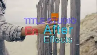 BORIS FX title studio en after effects