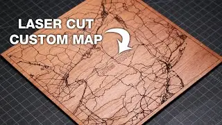How to Make a Map with a Laser Cutter