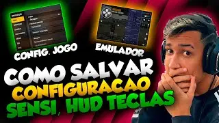 COMO FAZER BACKUP DAS CONFIGURAÇÕES, MAPEAMENTO E SENSIBILIDADE DO EMULADOR