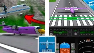 CLOSE CALL - TFS AI PLANE SPOTTING - SPOTTER & PILOT Views | Turboprop Flight Simulator