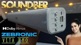 ZEBRONIC S Zeb-Vita Pro 24W Bluetooth Soundber UNBOXING & SOUND Testing.