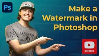 How to make a YouTube watermark in Adobe Photoshop