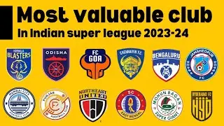 Most valuable club in indan super league 2023-24