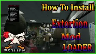 How To Install GTA V Extortion Mod Loader [Bles/Blus Online PS3HEN/CFW PS3 2021]
