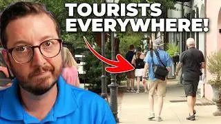 The pros and cons of living in a TOURIST town