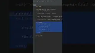 Создание прогресс бара на python. 