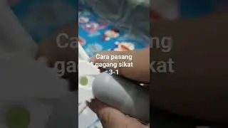 Cara pasang gagang sikat 3-1