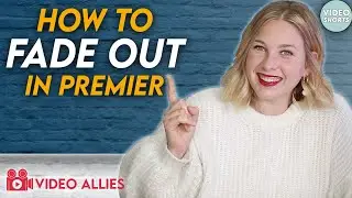 How to Make a Fade in Premiere Pro | 2 Ways to FADE OUT