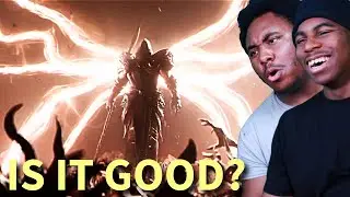 (NON DIABLO FANS) react to DIABLO 4 Lilith Vs Inarius Cinematic Battle 4K