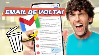 Como Recuperar Emails APAGADOS da Lixeira do Gmail pelo Celular