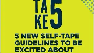 SAG-AFTRA new self tape guidelines