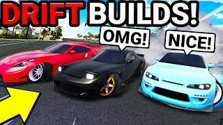Building My First DRIFT CAR & Drifting with RICH FRIENDS! (Roblox Roleplay)