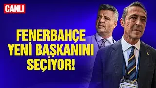 CANLI YAYINDA OY SAYIMI! FENERBAHÇE BAŞKANINI SEÇİYOR! ALİ KOÇ MU? SADETTİN SARAN MI?