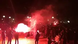 Delije u Napulju: Napoli - Crvena zvezda (1)