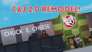 CA3 Chuck E Cheese 2.0 Remodel Tour (Roblox)