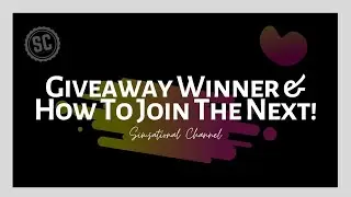 Giveaway Winner Week 3 & How To Join The Next!