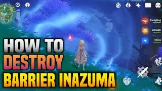 How to destroy barrier Tatarasuna Inazuma-Genshin impact