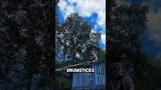 30 foot drumsticks 😯