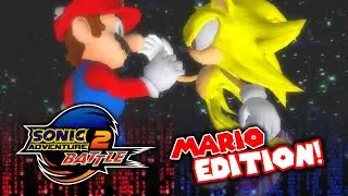 Sonic Adventure 2 Battle: Sonic vs. Mario Gameplay!