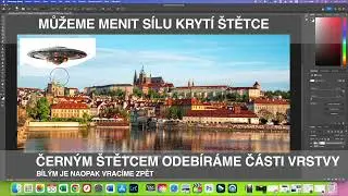 Postup pro prolnutí dvou obrazů v Adobe Photoshop