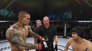 Isaac Frost vs. Bruce Lee (EA sports UFC 3) - CPU vs. CPU