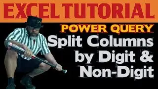 Power Query: Split columns between digits and non-digits