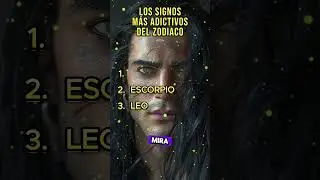 Los signos más adictivos del Zodiaco. #shorts #astrologia #atraccion