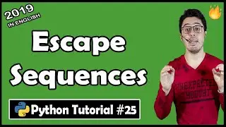 Escape sequence characters in Python | Python Tutorial #25