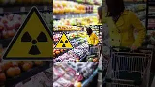 Why Bananas Are Radioactive!? 🍌☢️ #radioactivity #youtubeshorts #bananas