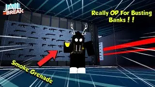 The SMOKE GRENADE Is Really OP!!!! 🌪🌪🌪 | Roblox Jailbreak