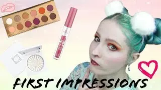 First Impression time - Coloured Raine Queen of Hearts palette, Ofra & essence