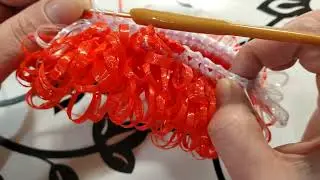❤️Как я вяжу Ровные Именные Мочалки  💙Моя группа в вк:https://vk.com/mochalkirussia