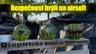 Test airsoft brýlí: dioptrické vs balistické - jaké brýle je  bezpečné používat ?