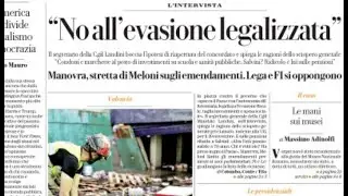 RASSEGNA STAMPA 3 NOVEMBRE 2024 QUOTIDIANI NAZIONALI ITALIANI  PRIME PAGINE DEI GIORNALI DI OGGI