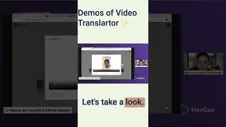 Video Translation: Demo