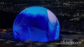 The Las Vegas Sphere - Various Patterns