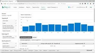 Bing keyword research for SEO - Bing keyword planner tools
