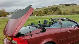 Volvo C70 roof operation