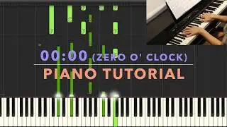 [Tutorial] BTS 방탄소년단 - 00:00 (Zero O'Clock) Piano Cover
