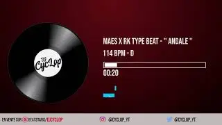 Maes x RK Type Beat - '' Andale '' - Instru Rap 2021