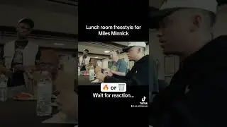 ATK lunch room freestyle with reaction from @MilesMinnick #milwaukee #chh #christianhiphop #rap