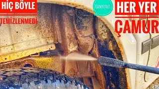DAĞDA ÇAMURA BATAN ARABAYI YIKADIM | TEMİZLEMEK SAATLER SÜRDÜ | CAM TEMİZLEYİCİ KÖPÜK | HIZLI CİLA